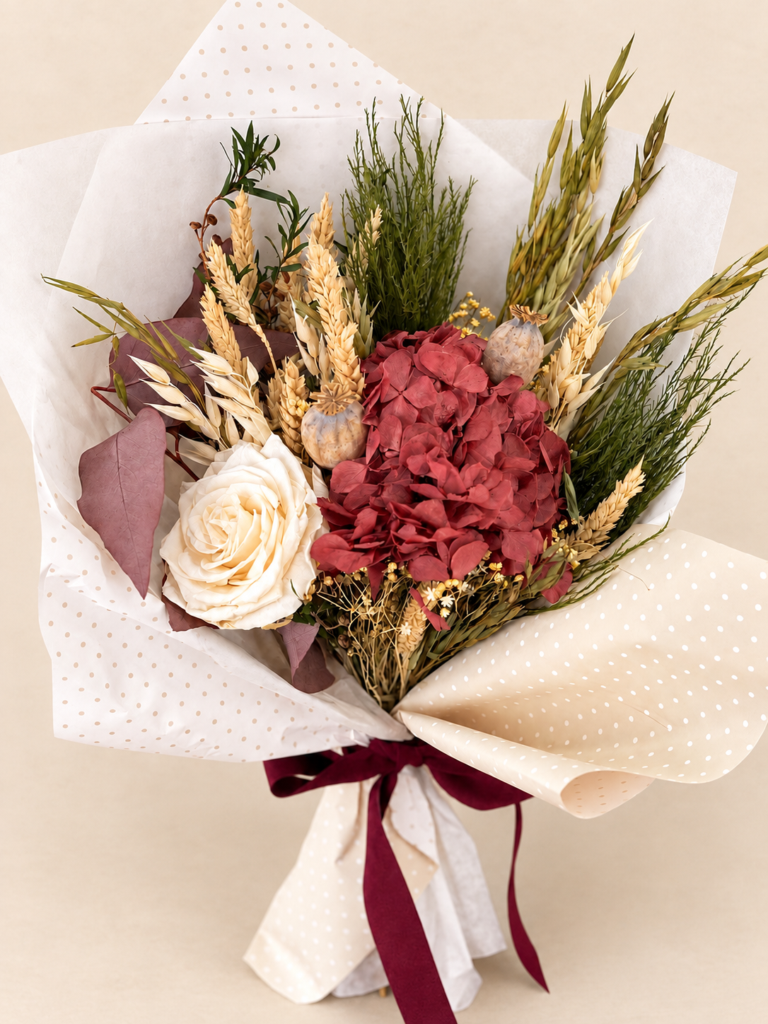 RAMO DE FLORES PRESERVADAS - VARIOS ESTILOS