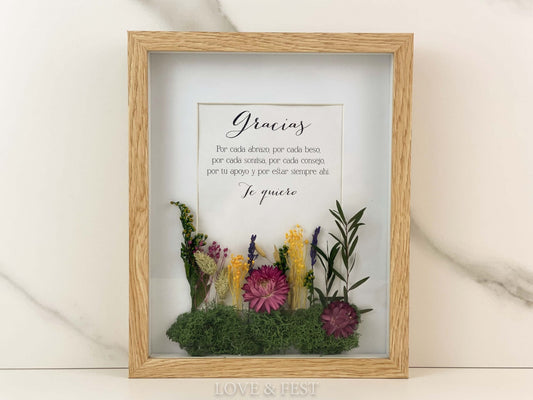CUADRO REGALO FLORES